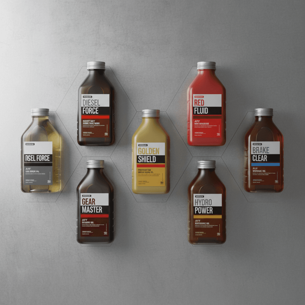 Purity Lubricants complete product range arranged by viscosity grade and application type